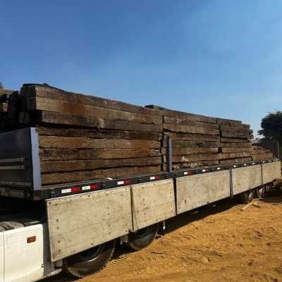 DORMENTES NOVOS E USADOS MADEIRAS RÚSTICAS DORMENTES NOVOS E USADOS MADEIRAS RÚSTICAS